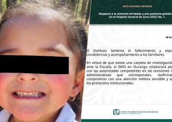 negligencia en el IMSS de Durango