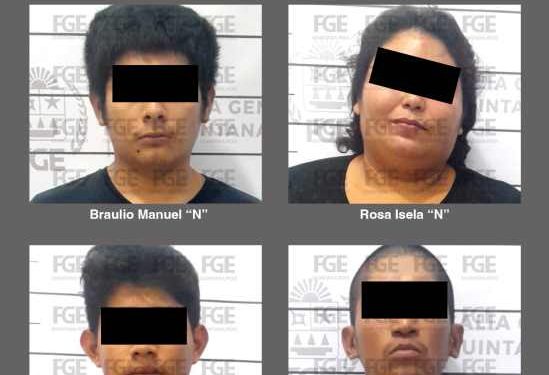 Imputan a cuatro por drogas en Tulum