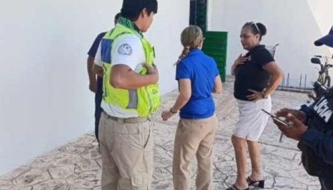 Evacúan colegio Miguel Ángel por conato de incendio en Playa del Carmen