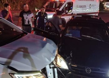Dos personas lesionadas en aparatoso accidente en Chetumal