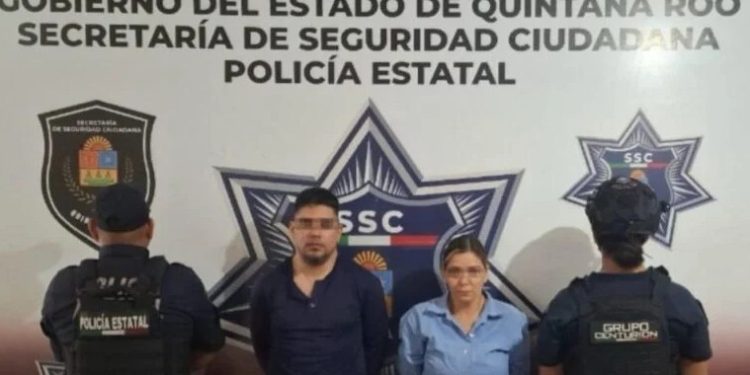Cae pareja de colombianos por presunto narcomenudeo en Cancún