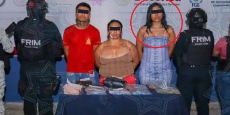 Detienen a “La Ale”, extorsionadora de comercios en Cancún