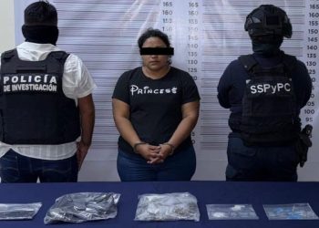 Detienen a mujer en Tulum con dosis de marihuana