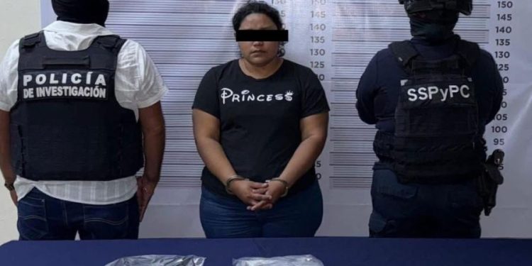 Detienen a mujer en Tulum con dosis de marihuana