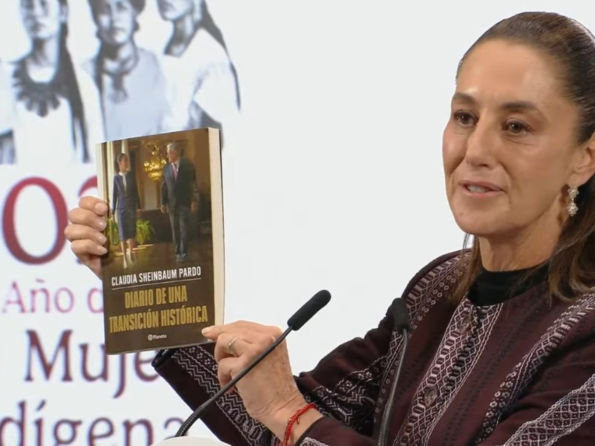¿De qué trata el libro de Sheinbaum? Presenta la presidenta "Diario de una transición histórica"