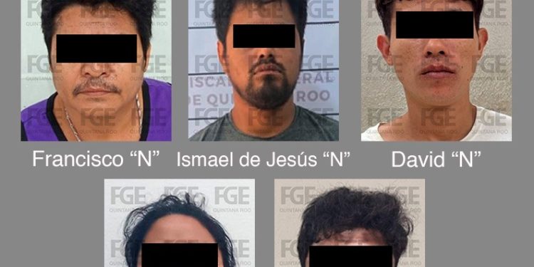 Operativos en Tulum y Playa del Carmen dejan cinco vinculados