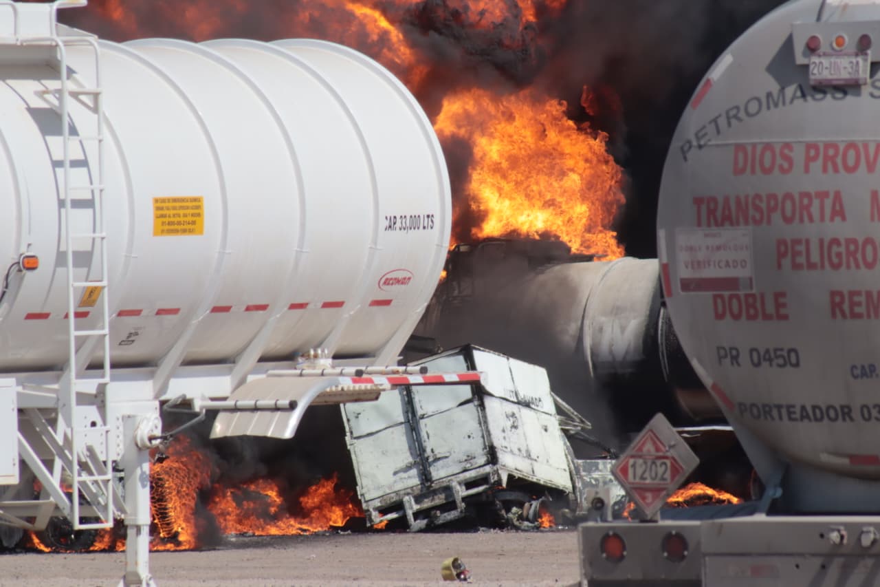 Daños materiales y área afectada en nueva explosión por pipa