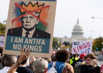 protesta contra trump