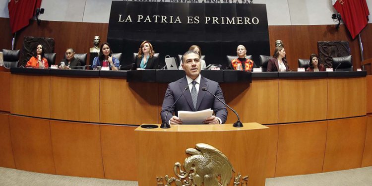 Omar García Harfuch ante el Senado