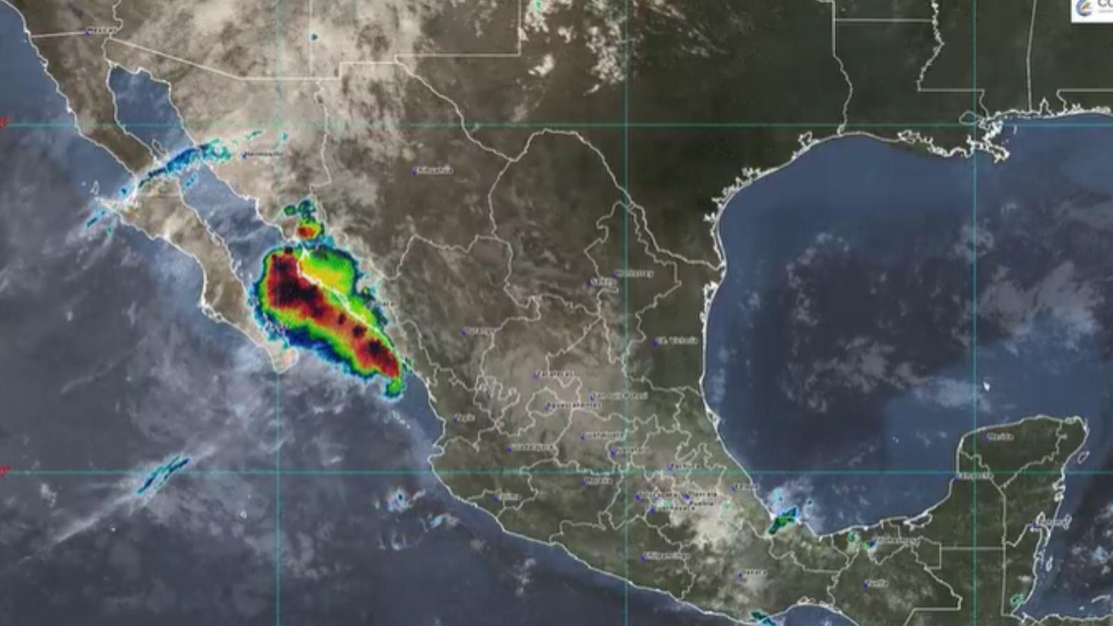 Pronóstico de lluvias y afectaciones por impacto de Raymond en Baja California Sur
