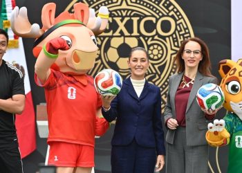 Boleto del Mundial 2026 de Claudia Sheinbaum