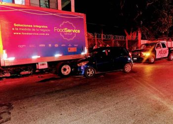 Dos accidentes viales dejan detenidos en Chetumal