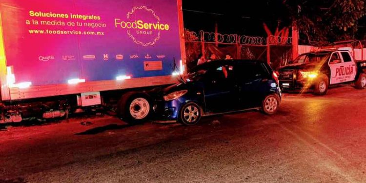 Dos accidentes viales dejan detenidos en Chetumal
