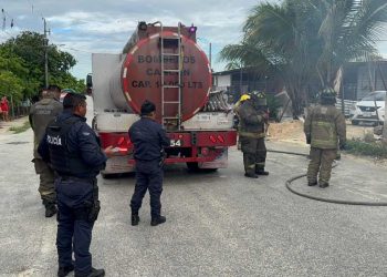 Incendio consume vivienda en la Región 247