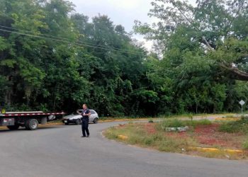 Campesino pierde la vida tras accidente en carretera a Laguna Guerrero; conductor adolescente fue detenido