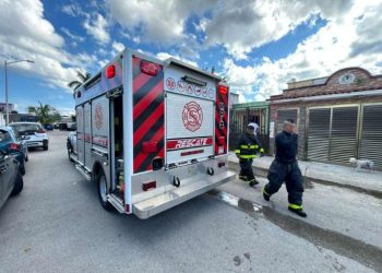 Conato de incendio por veladora en Playa del Carmen