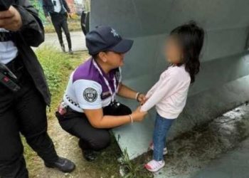 Niña de cuatro años es hallada dentro de un poste de alta tensión en Cancún