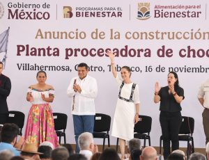 CSP y el anuncio de la nueva planta procesadora de chocolate en Tabasco