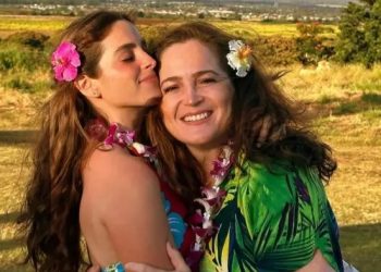 Fátima Bosch y su madre