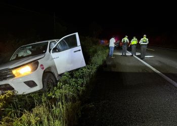 Obrero se salva de morir en carretera Tulum–Felipe Carrillo Puerto