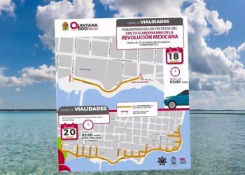 Cierres viales por desfile