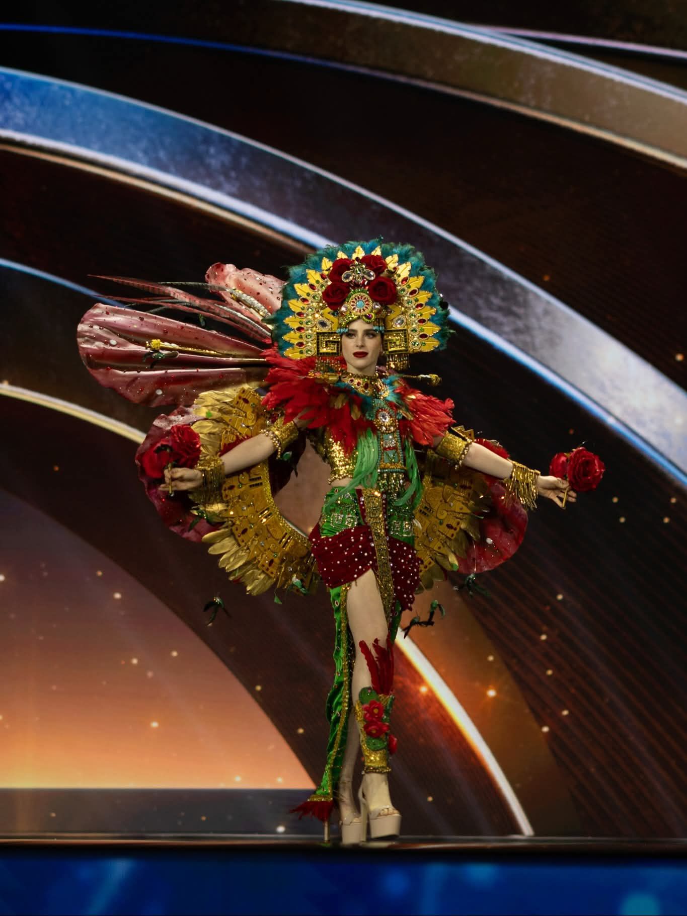 ¿Qué simbolismo tiene el diseño presentado por la representante de México?