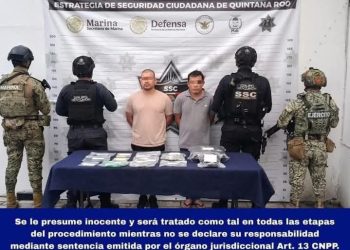 Detienen en Playa del Carmen a estadounidense buscado por la DEA durante operativo contra extorsión y narcomenudeo