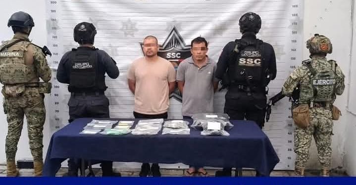 Detienen en Playa del Carmen a estadounidense buscado por la DEA durante operativo contra extorsión y narcomenudeo