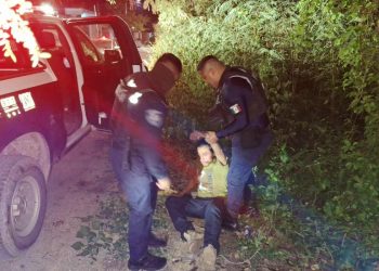 Hombre alcoholizado provoca movilización policiaca en Felipe Carrillo Puerto