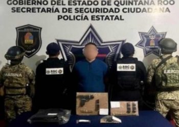 Detienen a marino en operativo contra presunto jefe delictivo en Cancún