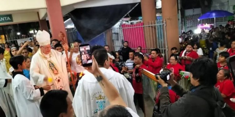 Miles de fieles celebran a la Virgen de Guadalupe en Playa del Carmen, Cancún y Chetumal