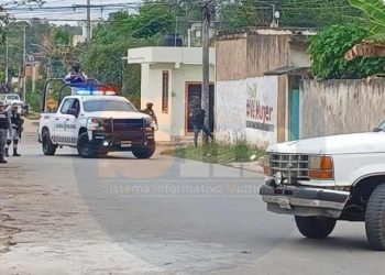 Cateo en la colonia Centro moviliza a fuerzas federales y estatales