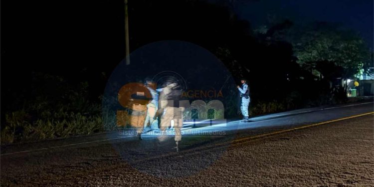 Guardia Nacional localiza a hombre dormido entre la maleza en la carretera federal 307