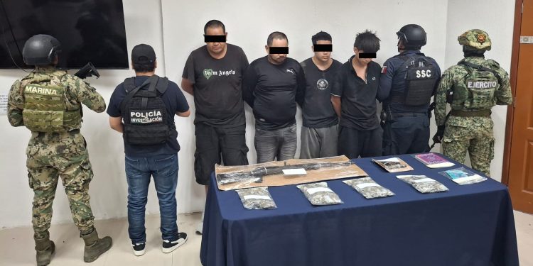 Detienen a presunto líder del CJNG en Cozumel durante operativo conjunto