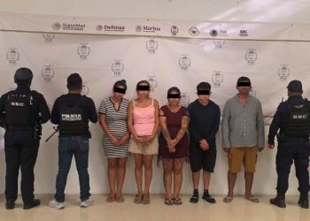 Detienen a seis personas por homicidio en Playa del Carmen