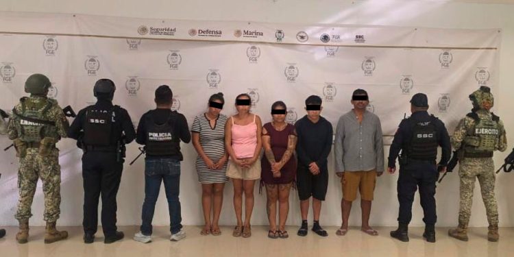 Detienen a seis personas por homicidio en Playa del Carmen