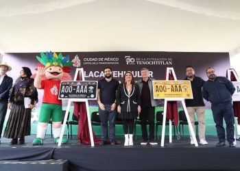 CDMX calienta el Mundial 2026 con placas
