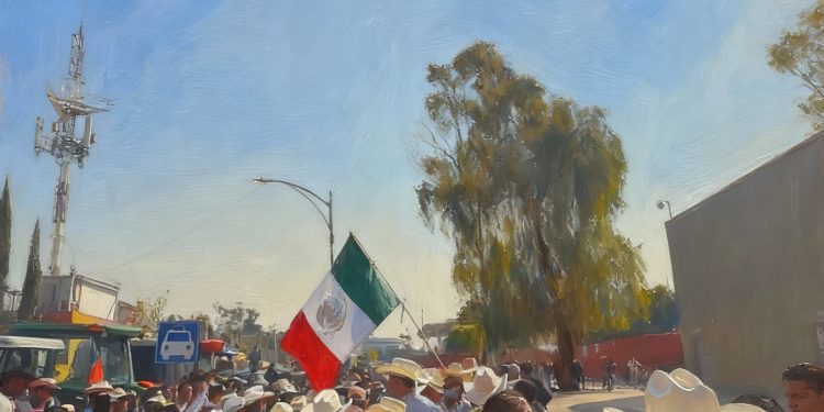 Llegan protestas de productores a San Lázaro