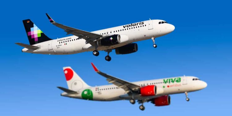 fusión de Volaris y Viva Aerobus