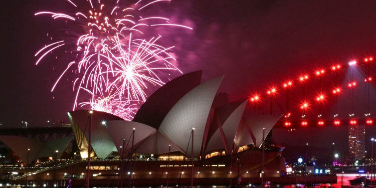 año nuevo en Australia