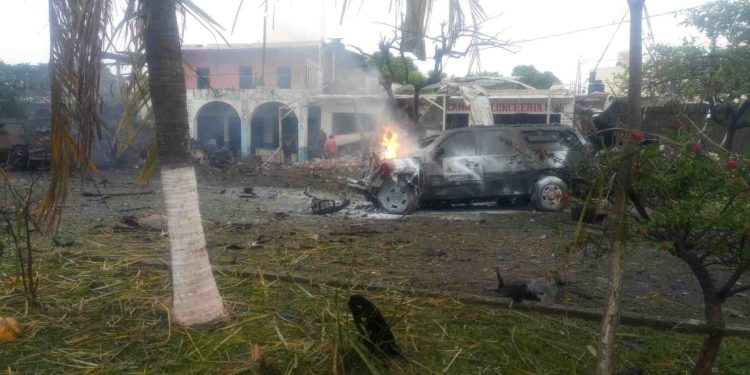 explosión en Coahuayana