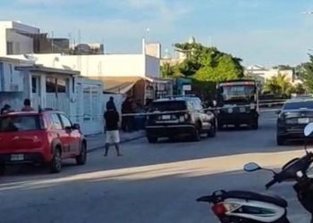 Ejecutan a mujer en fraccionamiento Palmas II de Playa del Carmen