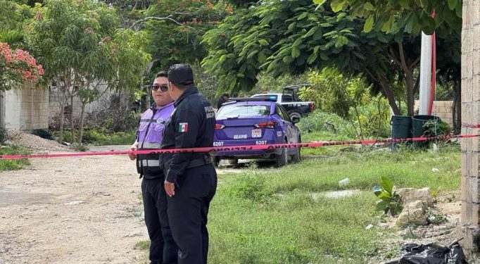Hallan restos óseos humanos en área verde de la colonia Indio Blanco, Isla Mujeres