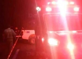 Accidente en Javier Rojo Gómez deja dos personas muertas tras derrapar en motocicleta