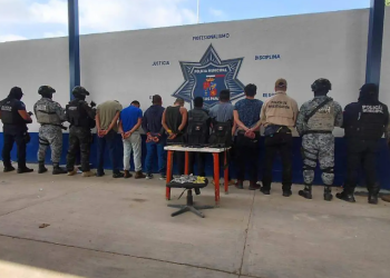 Operativo en Macuspana deja siete detenidos y armas aseguradas