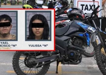 Detienen a dos jóvenes por narcomenudeo y presunto robo de motocicletas en Benito Juárez