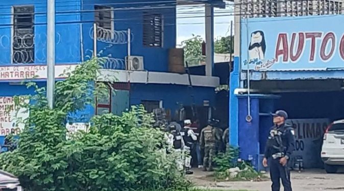 Autoridades catean “chatarreras” en Chetumal por robos de materiales del Tren Maya