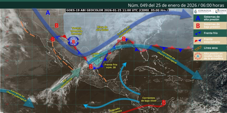 Pronóstico del clima Quintana Roo: Cielo nublado
