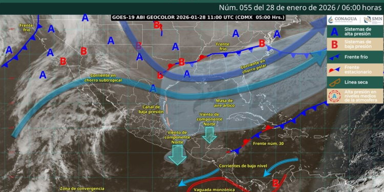 Pronóstico del clima Quintana Roo: Frío persiste
