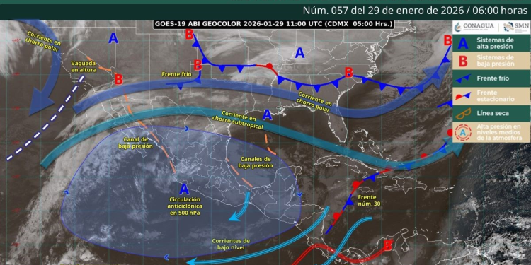Clima en Quintana Roo: Pronóstico Hoy 29 Enero